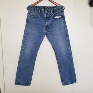 Vintage Levi's 501 Jeans with Button Fly